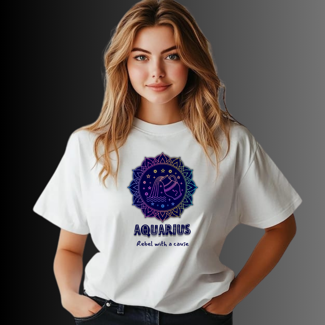 ♒ Aquarius Vision Tee – Unisex