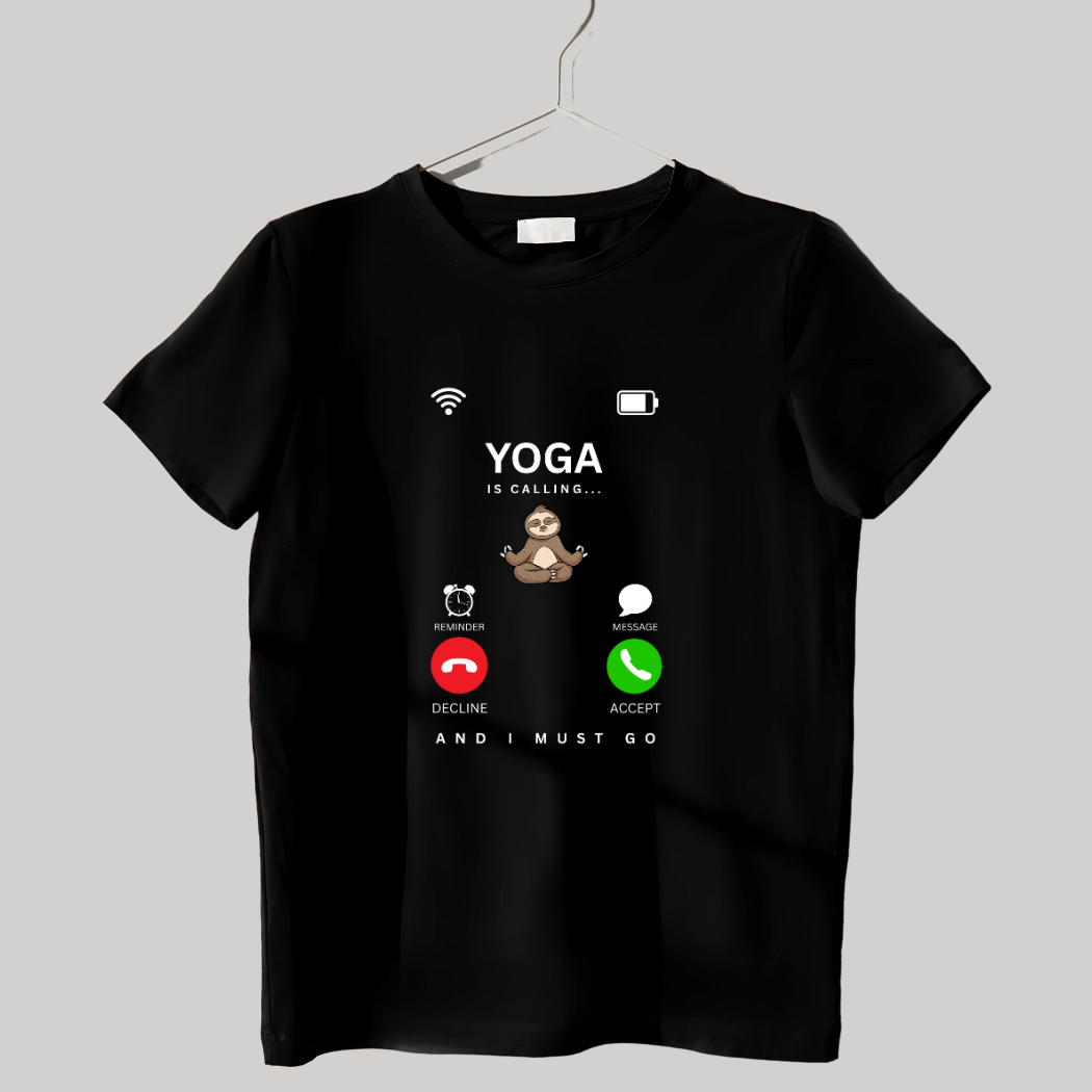 Yoga Is Calling 🧘♂️ Unisex T-Shirt