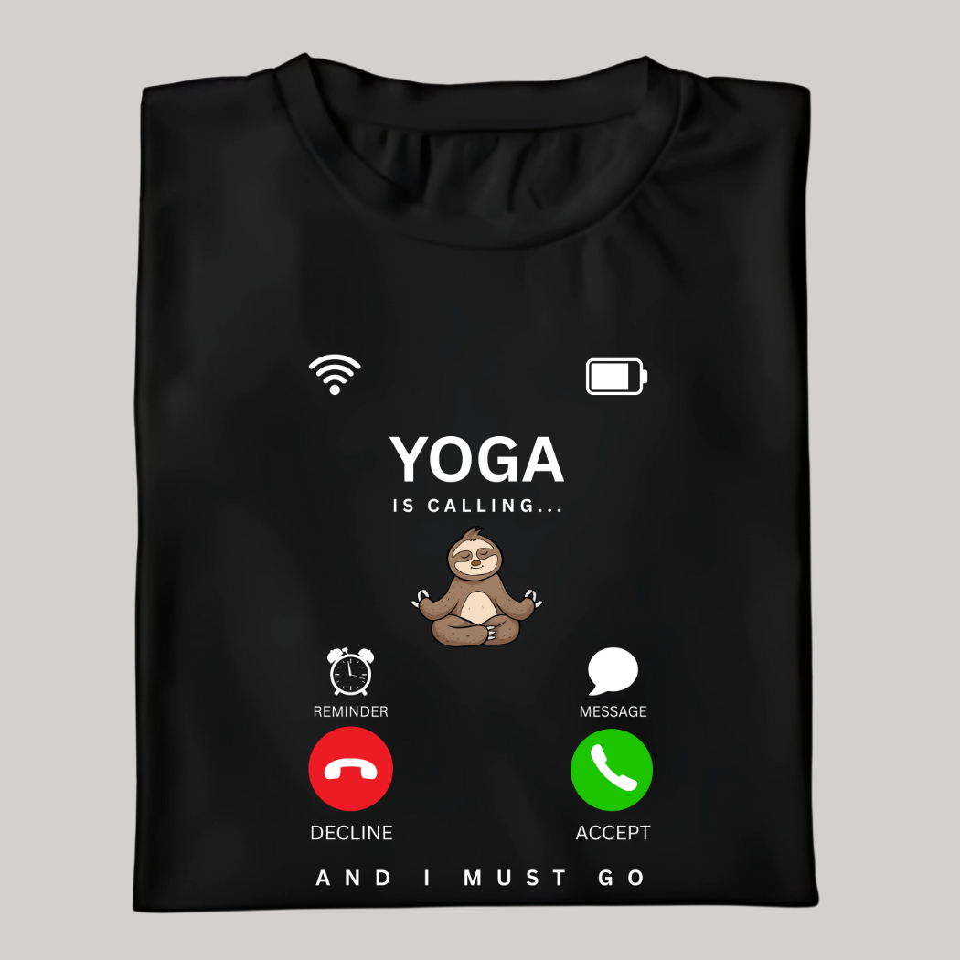 Yoga Is Calling 🧘♂️ Unisex T-Shirt