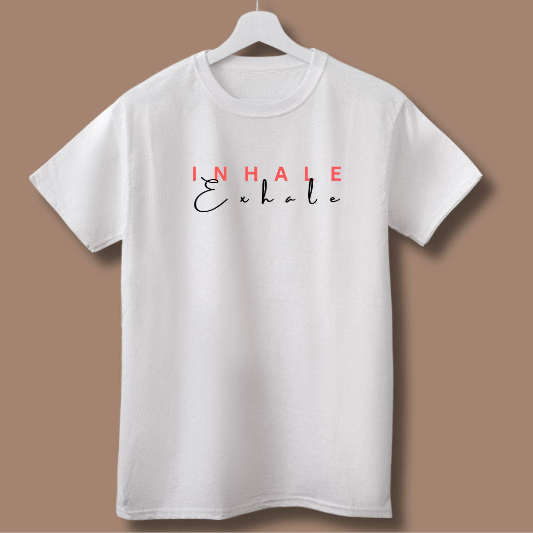 Inhale Exhale 🌬️ Unisex T-Shirt