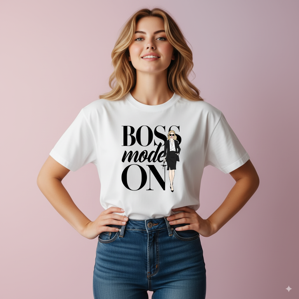 Boss Mode ON Unisex Fit T-Shirt