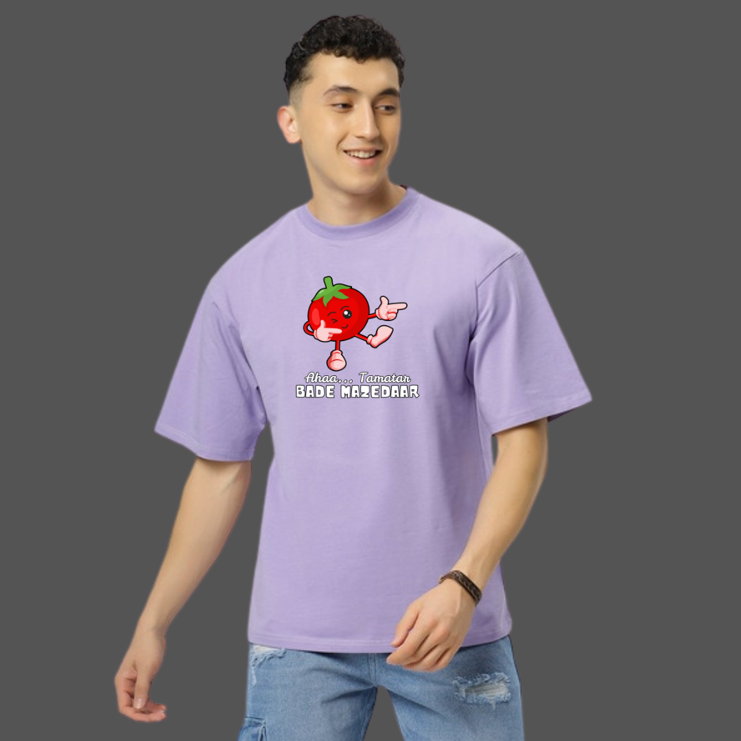 Ahaa Tamatar Oversized Unisex T-Shirt