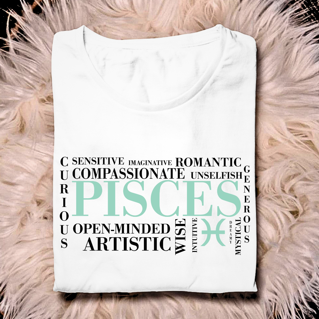 Pisces Zodiac Unisex T-shirt