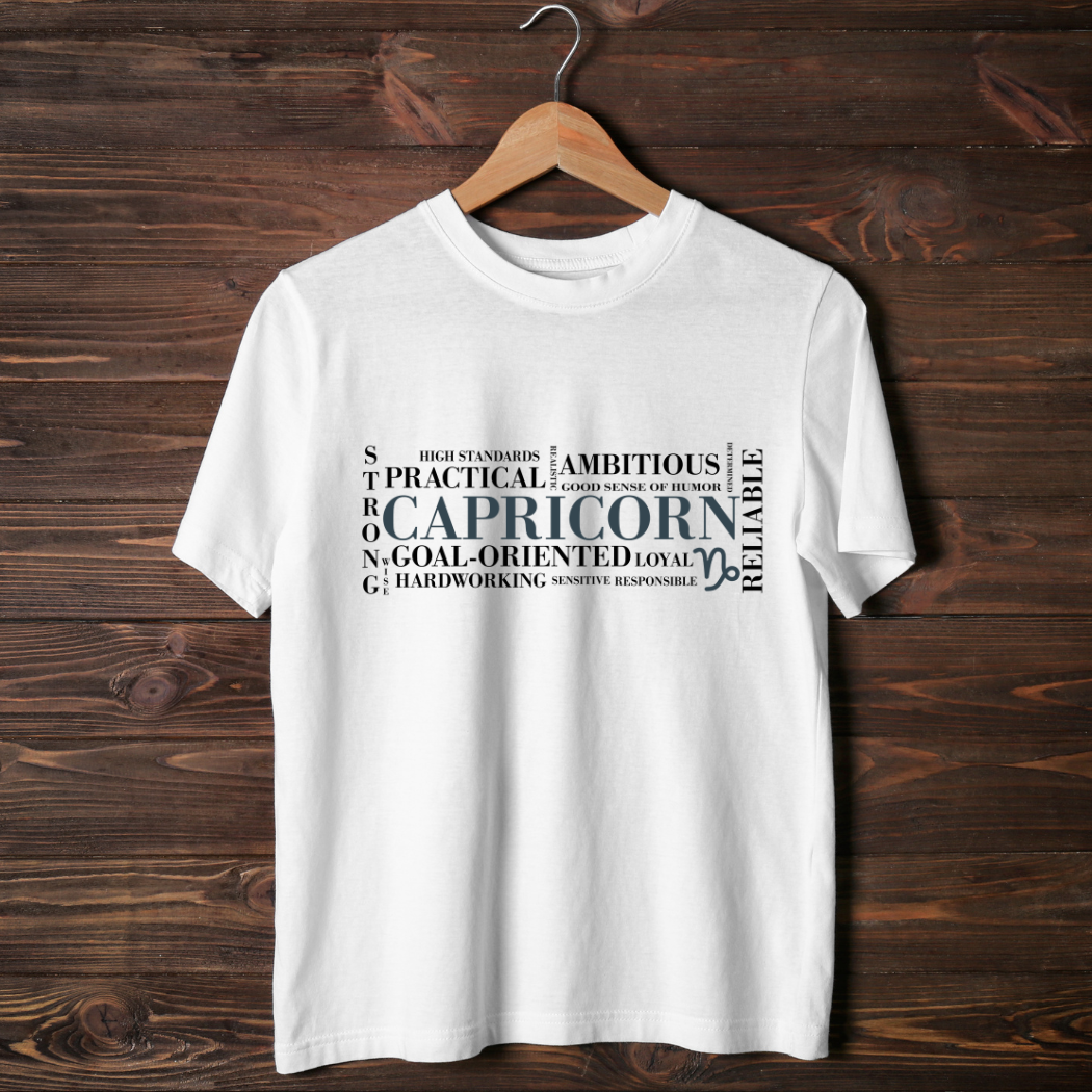 Capricorn Zodiac Unisex T-shirt