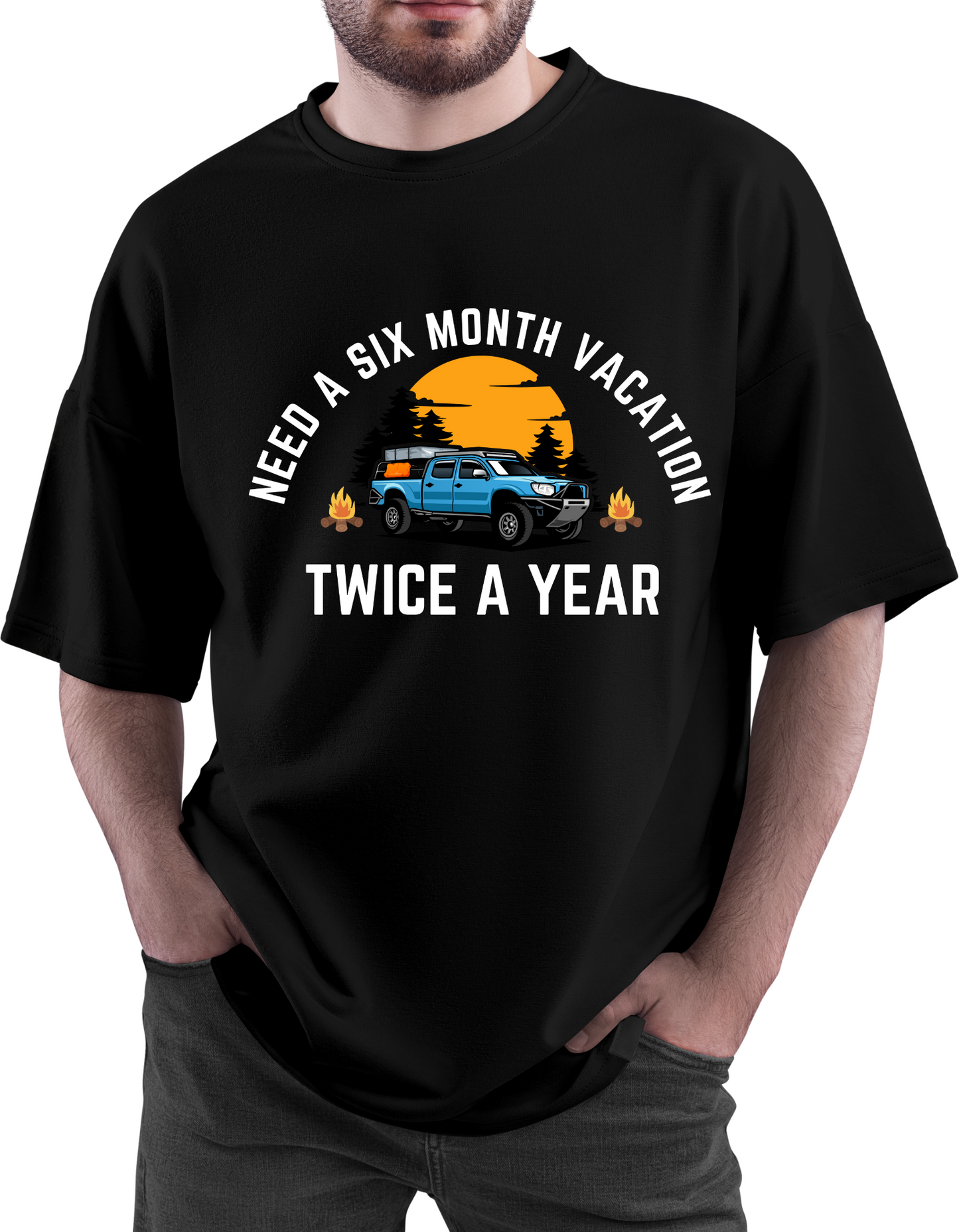 NEED VACATION FOR SIX MONTHS" Unisex T-Shirt