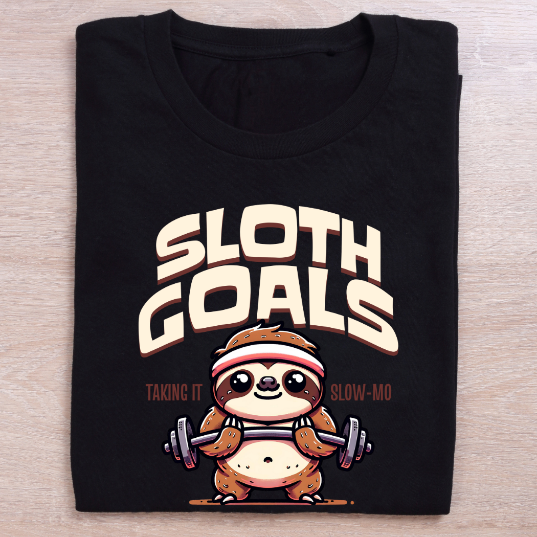 Sloth Goals Unisex T-Shirt