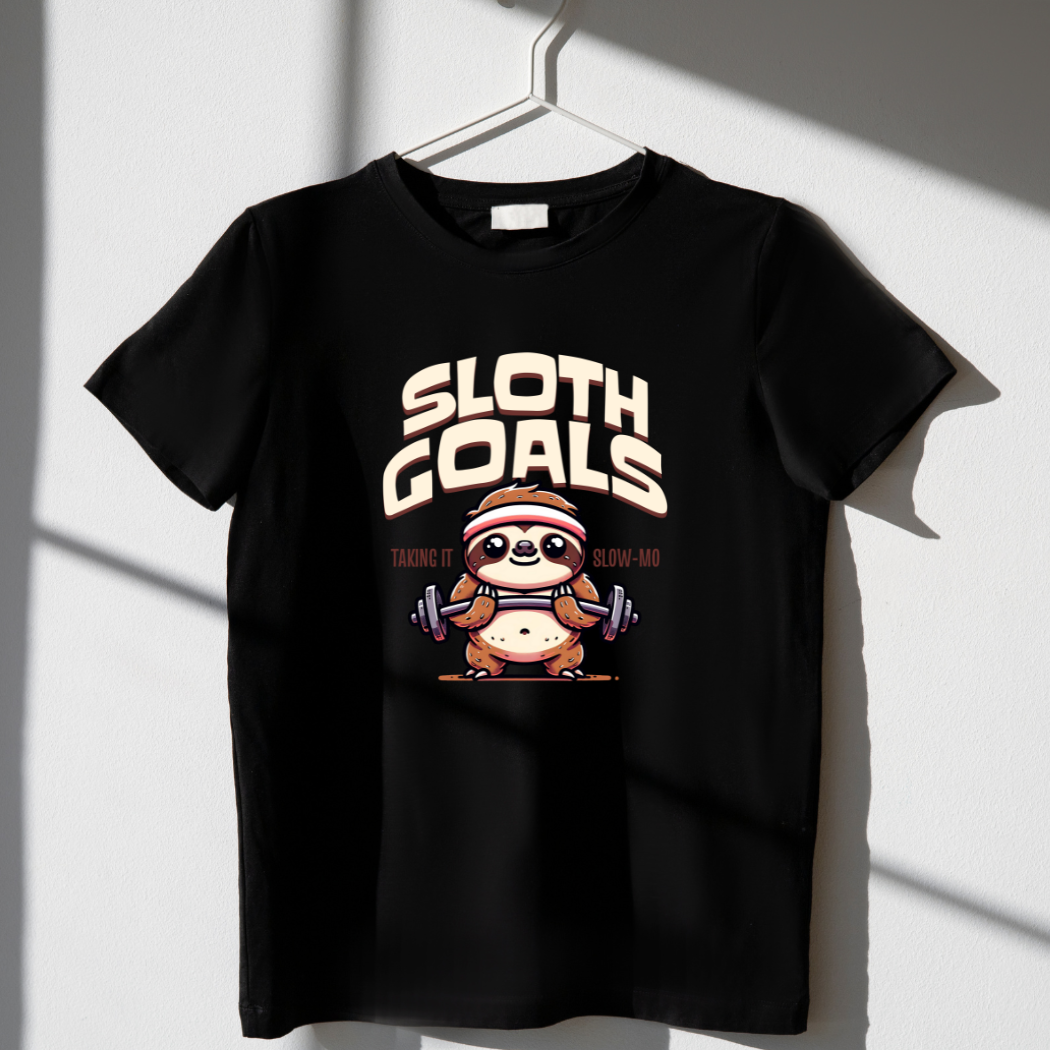 Sloth Goals Unisex T-Shirt