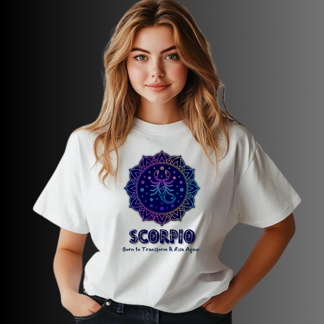 ♏ Scorpio Power Tee – Unisex