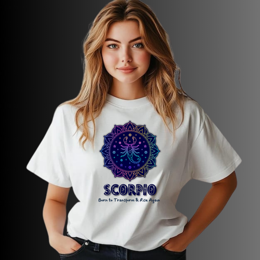 ♏ Scorpio Power Tee – Unisex