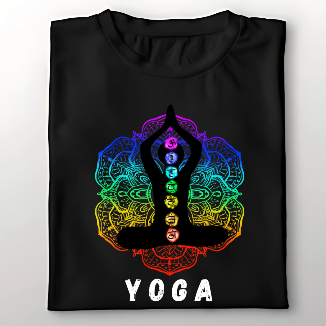Yoga Black 🖤 Unisex T-Shirt
