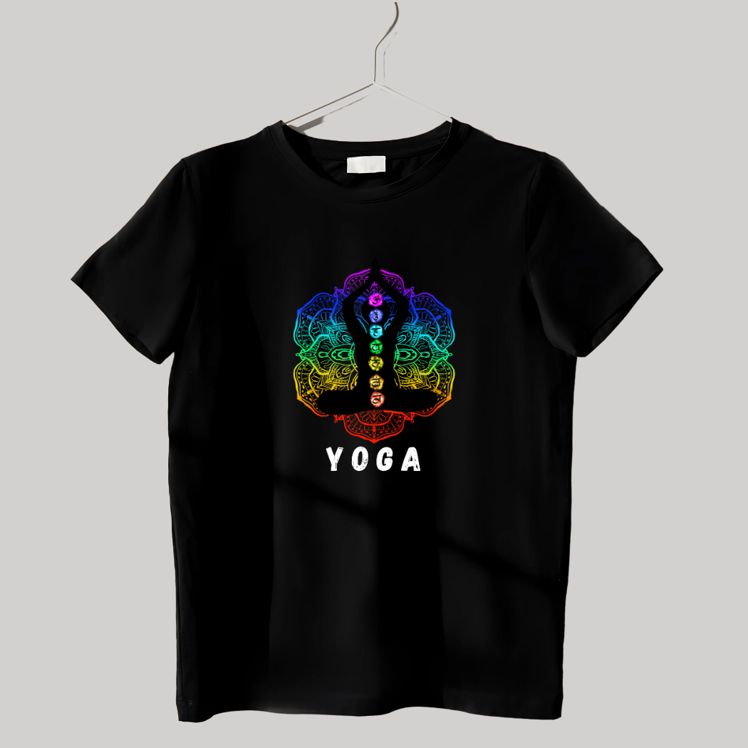 Yoga Black 🖤 Unisex T-Shirt