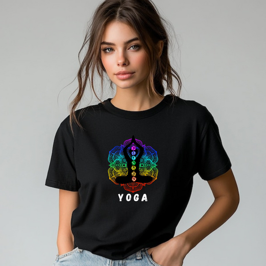 Yoga Black 🖤 Unisex T-Shirt
