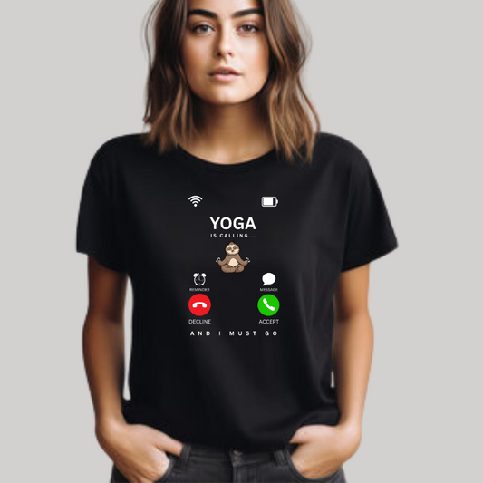 Yoga Is Calling 🧘‍♂️ Unisex T-Shirt