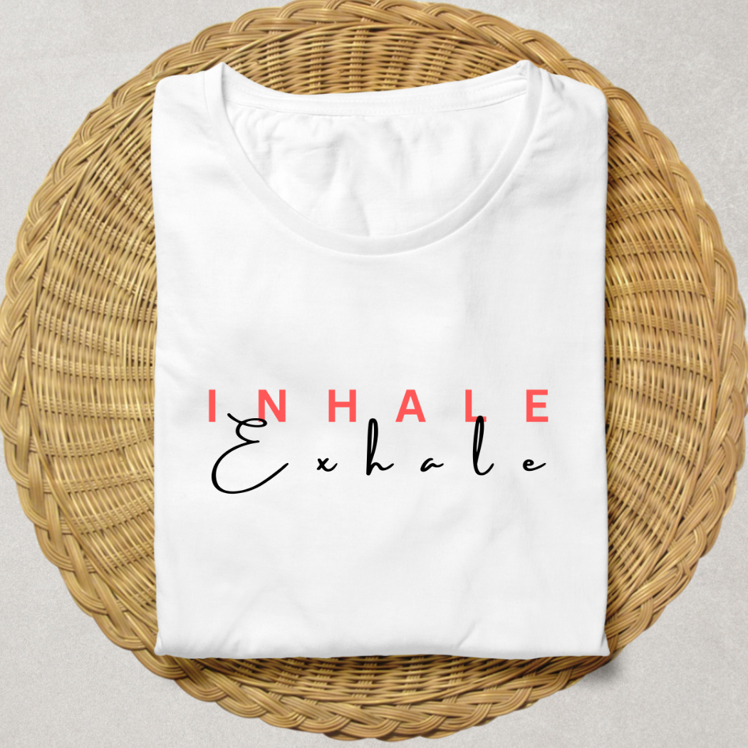 Inhale Exhale 🌬️ Unisex T-Shirt