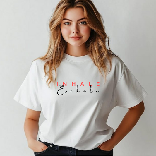 Inhale Exhale 🌬️ Unisex T-Shirt
