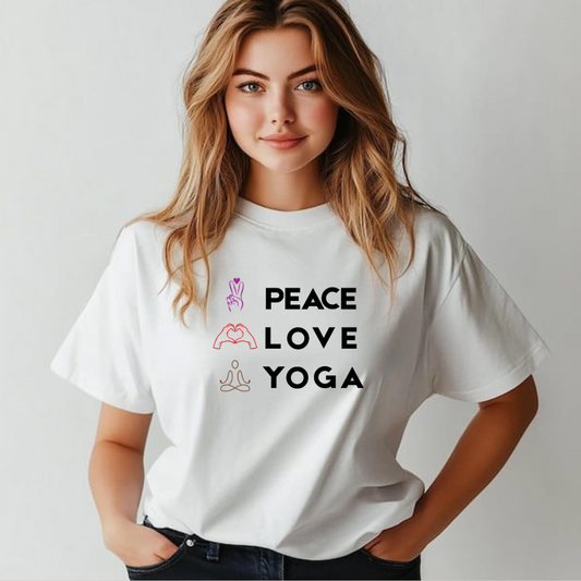 Peace. Love. Yoga. 🧘‍♀️❤️