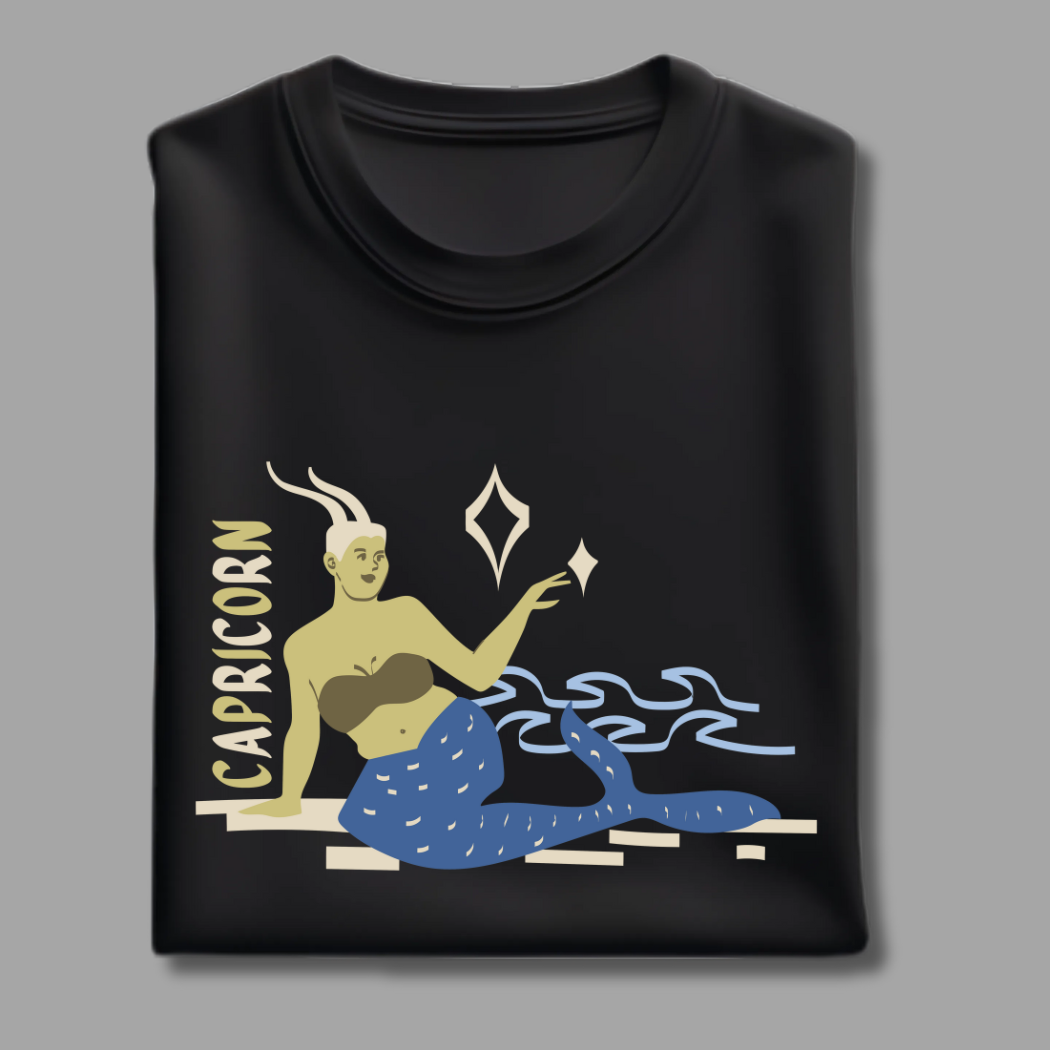 Ambition & Resilience 🏔️ Capricorn Unisex T-Shirt