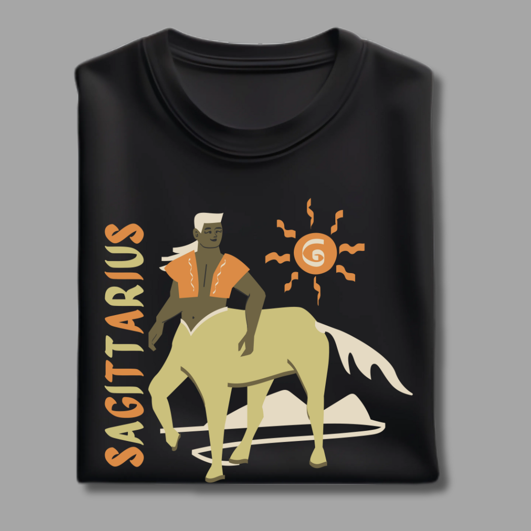Aim High, Sagittarius 🎯 Unisex T-Shirt