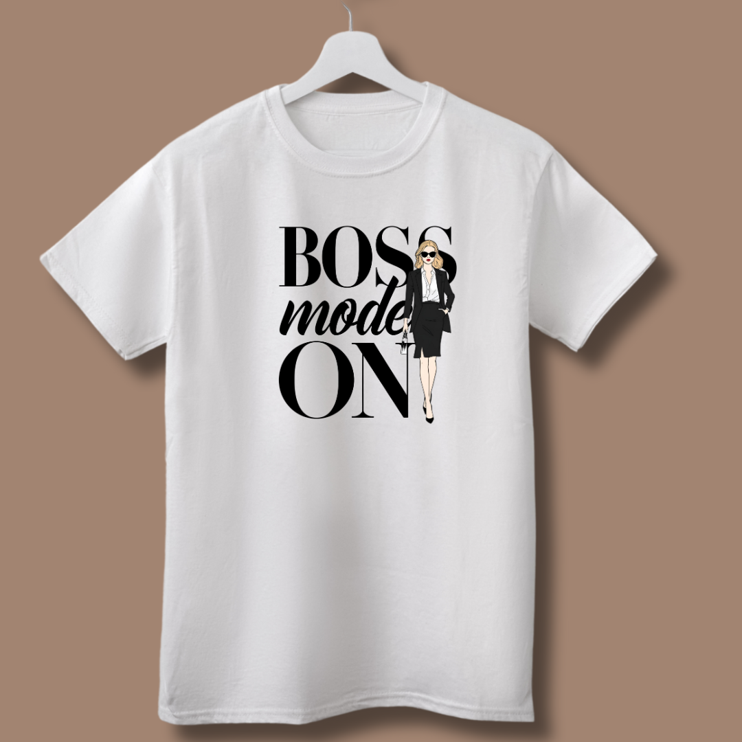 Boss Mode ON Unisex Fit T-Shirt
