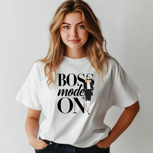 Boss Mode ON Unisex Fit T-Shirt