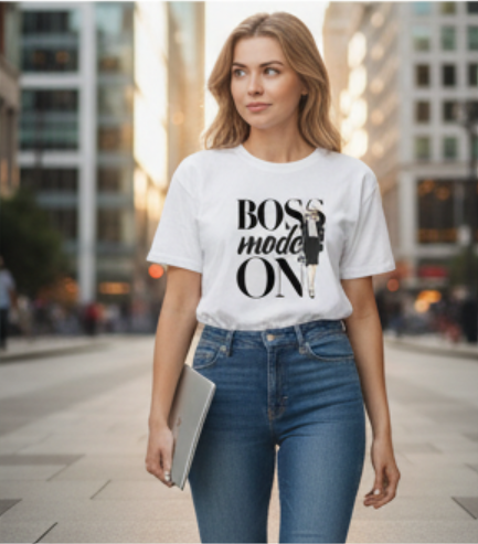Boss Mode ON Unisex Fit T-Shirt