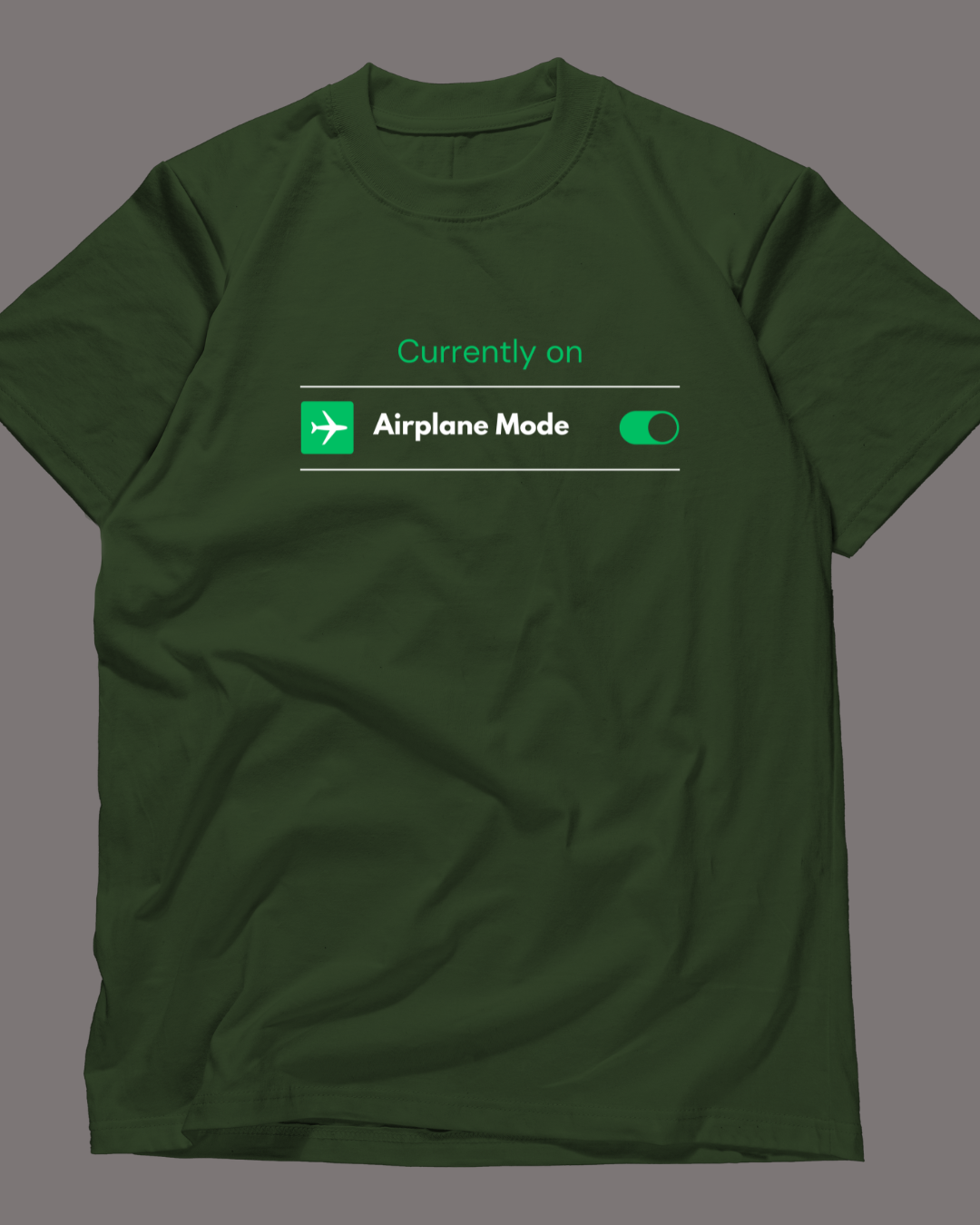 CURRENTLY ON AIRPLANE MODE Unisex T-Shirt