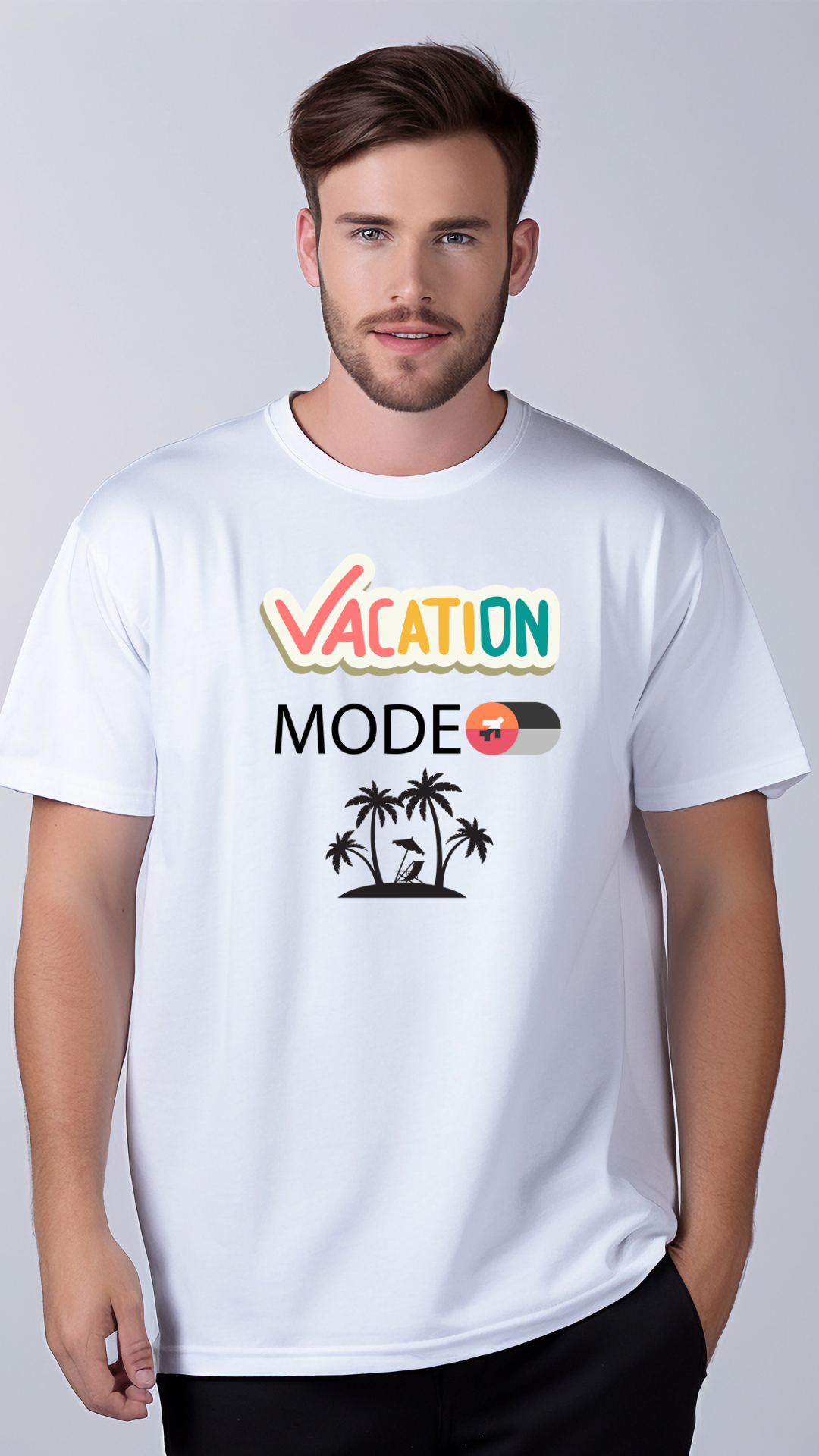 VACATION MODE ON Unisex T-Shirt